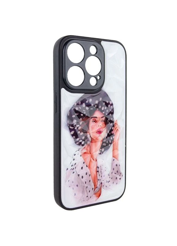 Чехол TPU+PC Prisma Ladies для Apple iPhone 12 Pro Max (6.7") Белый Epik (376893270)