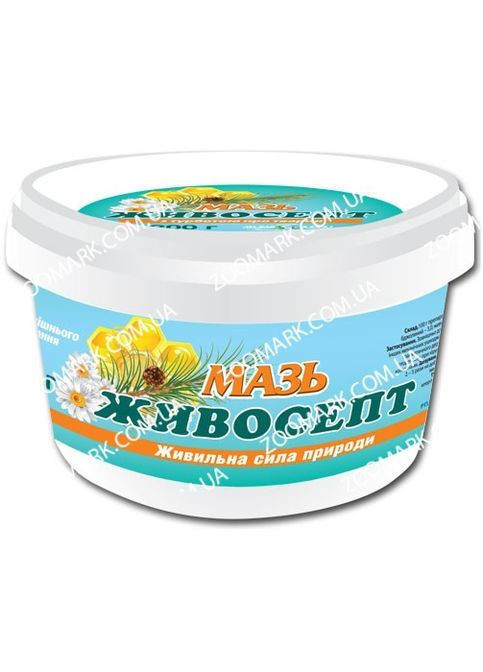 Живосепт-мазь ранозаживляющая банка 200 г O.L.KAR (390428418)