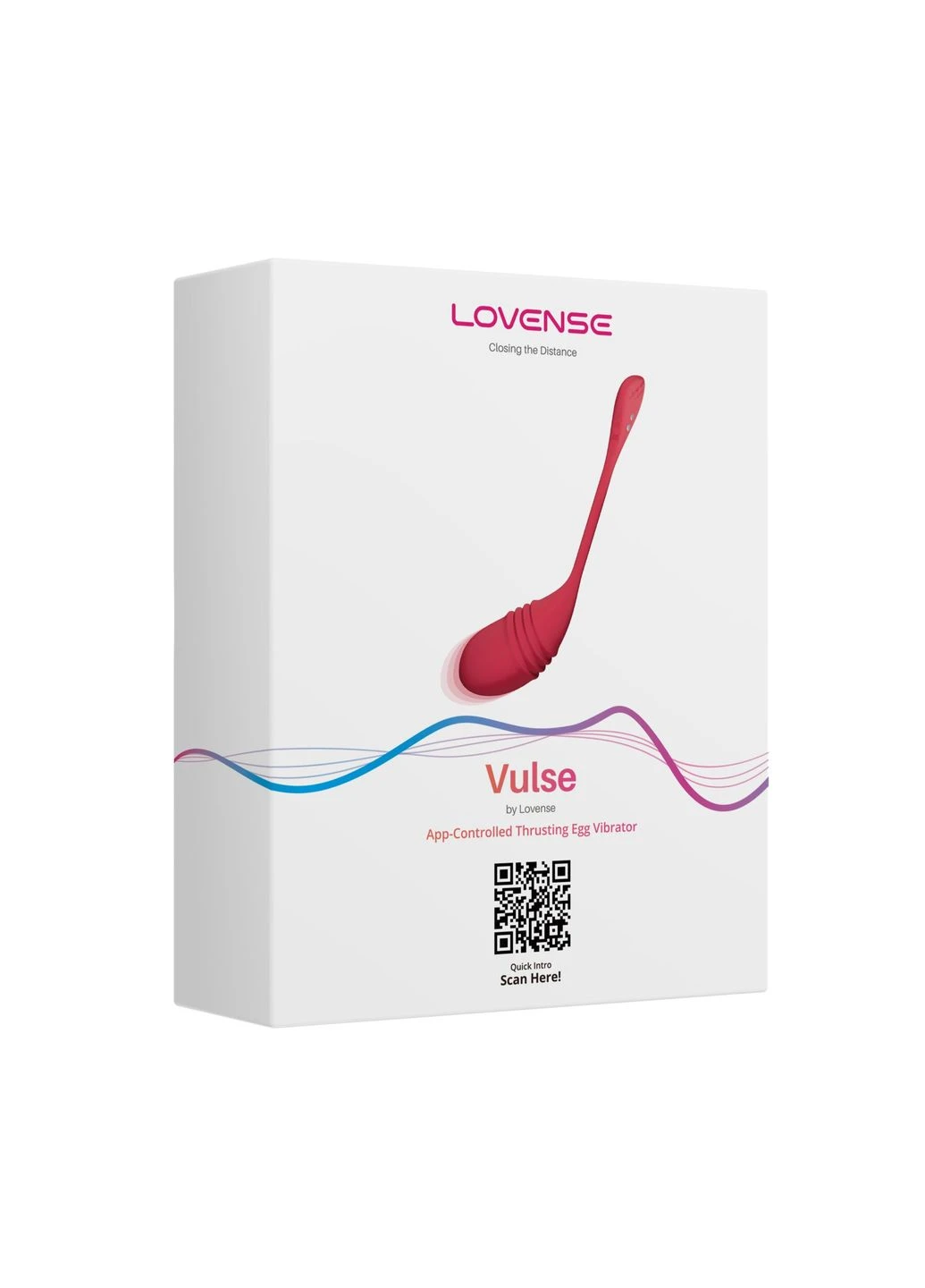 Смарт-віброяйце з пульсацією Vulse (Thrusting Egg Vibrator), імітація фрикцій - CherryLove Lovense (332209599)