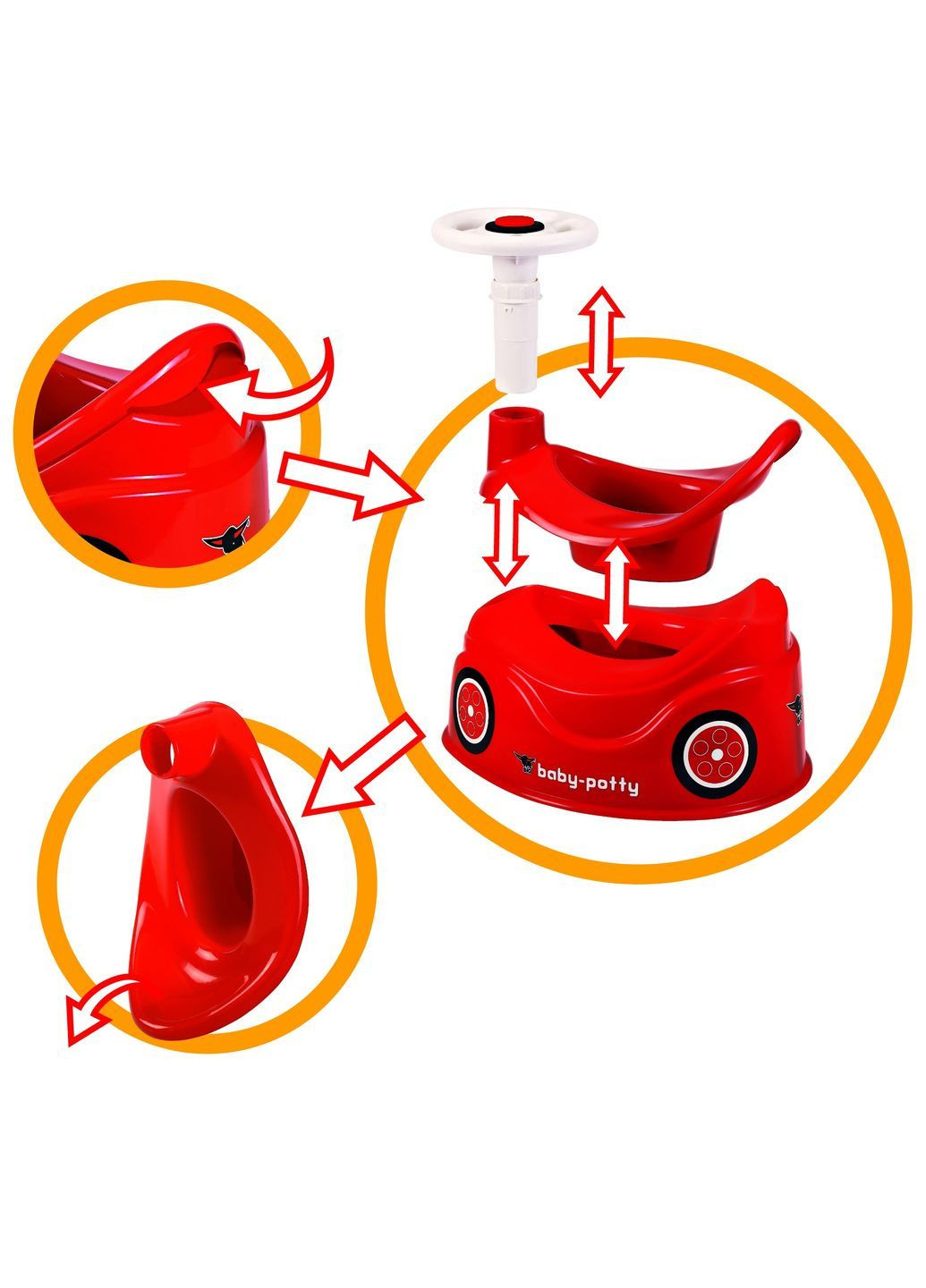 Горщик, червоний () BIG 56801 (362003756)