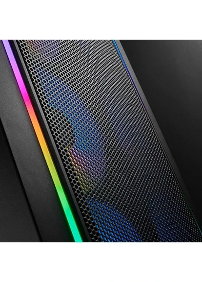 Корпус SST-FA511Z-BG Fara FA511Z-BG без БП, 2xUSB3.0, 3x120мм, ARGB VGA 360мм, LCS ready, TG Side Panel, ATX, черный Silver Stone (391649916)