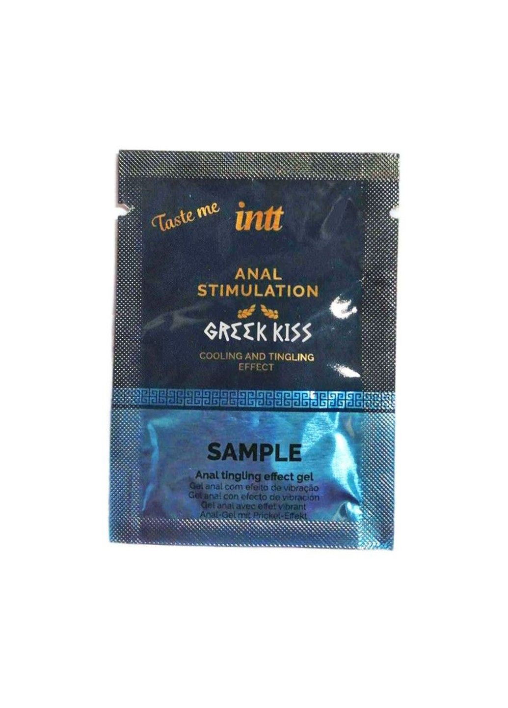 Пробник стимулювального гелю Greek Kiss (2 мл) Intt (315425639)