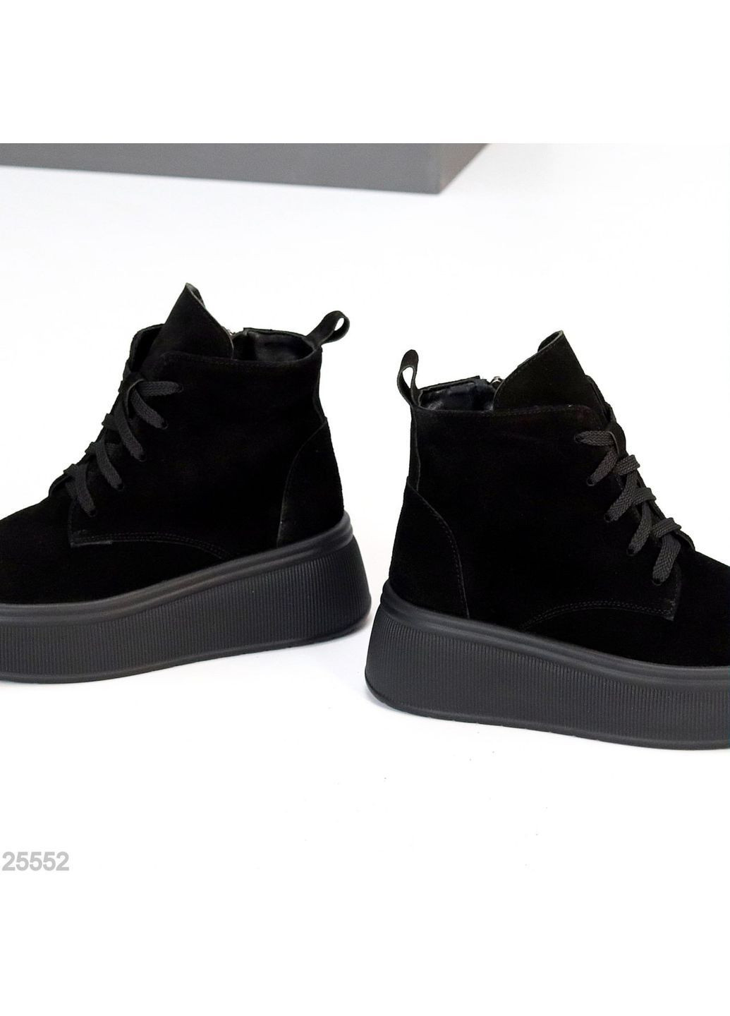 Зимові замшеві черевики Helen (363058457)