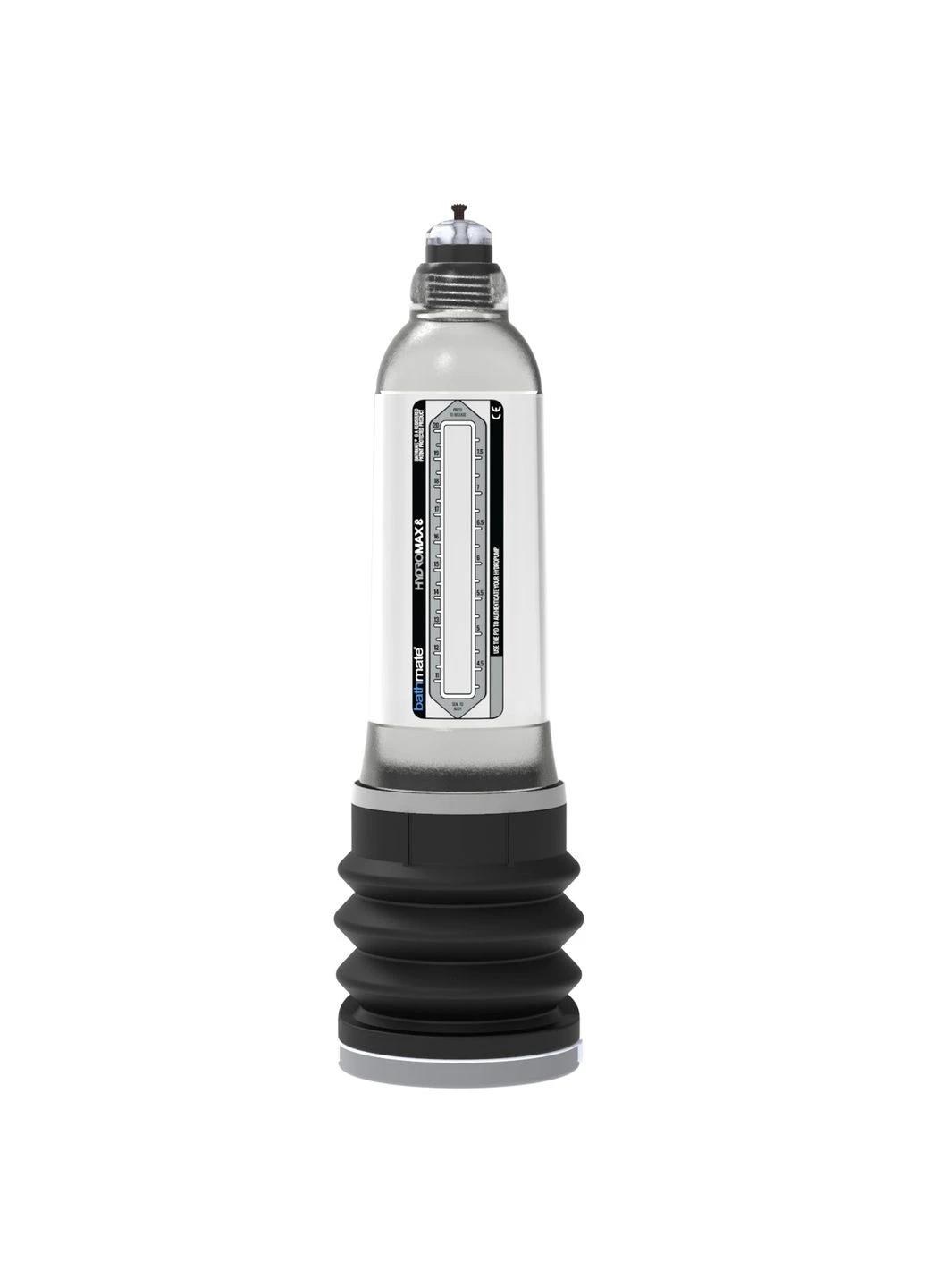 Гидронасос Hydromax 8 Clear, для члена длиной от 15 до 20 см, диаметр до 5,5 см - CherryLove Bathmate (332209302)