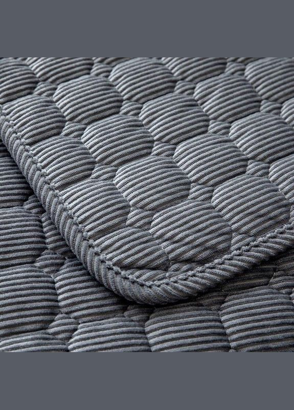 Покрывало на диван Серое pks1 70x90 No Brand (297743390)