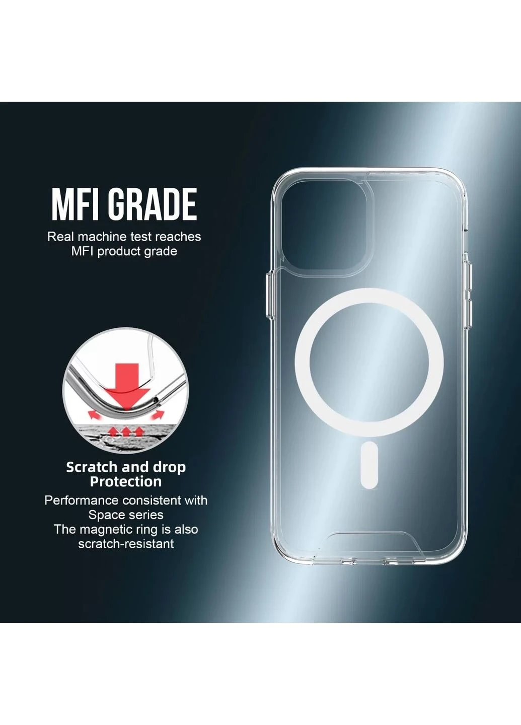Чохол для смартфона Space for Apple iPhone 15 No Brand Magnetic (377757315)