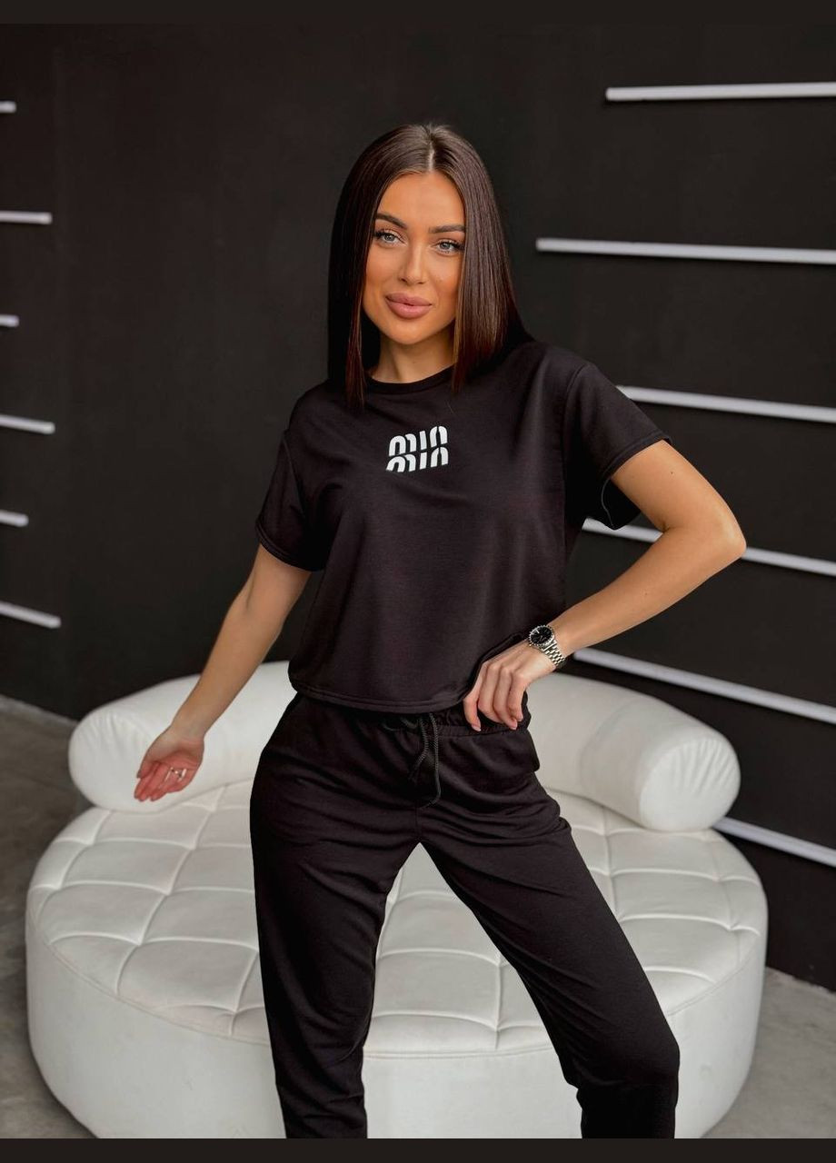 Костюм футболка и Джогеры,двунитка,качественный накат. No Brand (332484645)