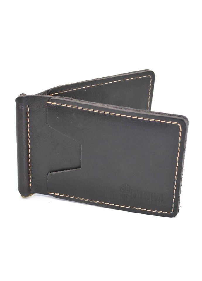 Кожаный зажим для денег мягкий коричневый GC-hold-001 TARWA (333967627)