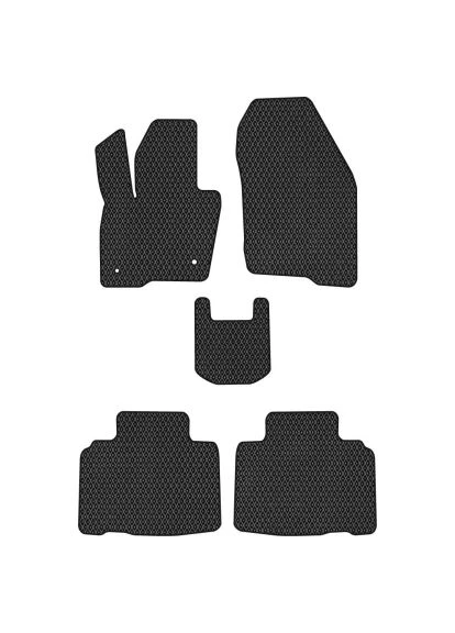 Коврик в салон Ford Edge 2014-2018 2 поколения SUV USA (FD12344CV5FC2RBB) Evatech Ford Edge 2014-2018 2 покоління SUV USA (366729534)
