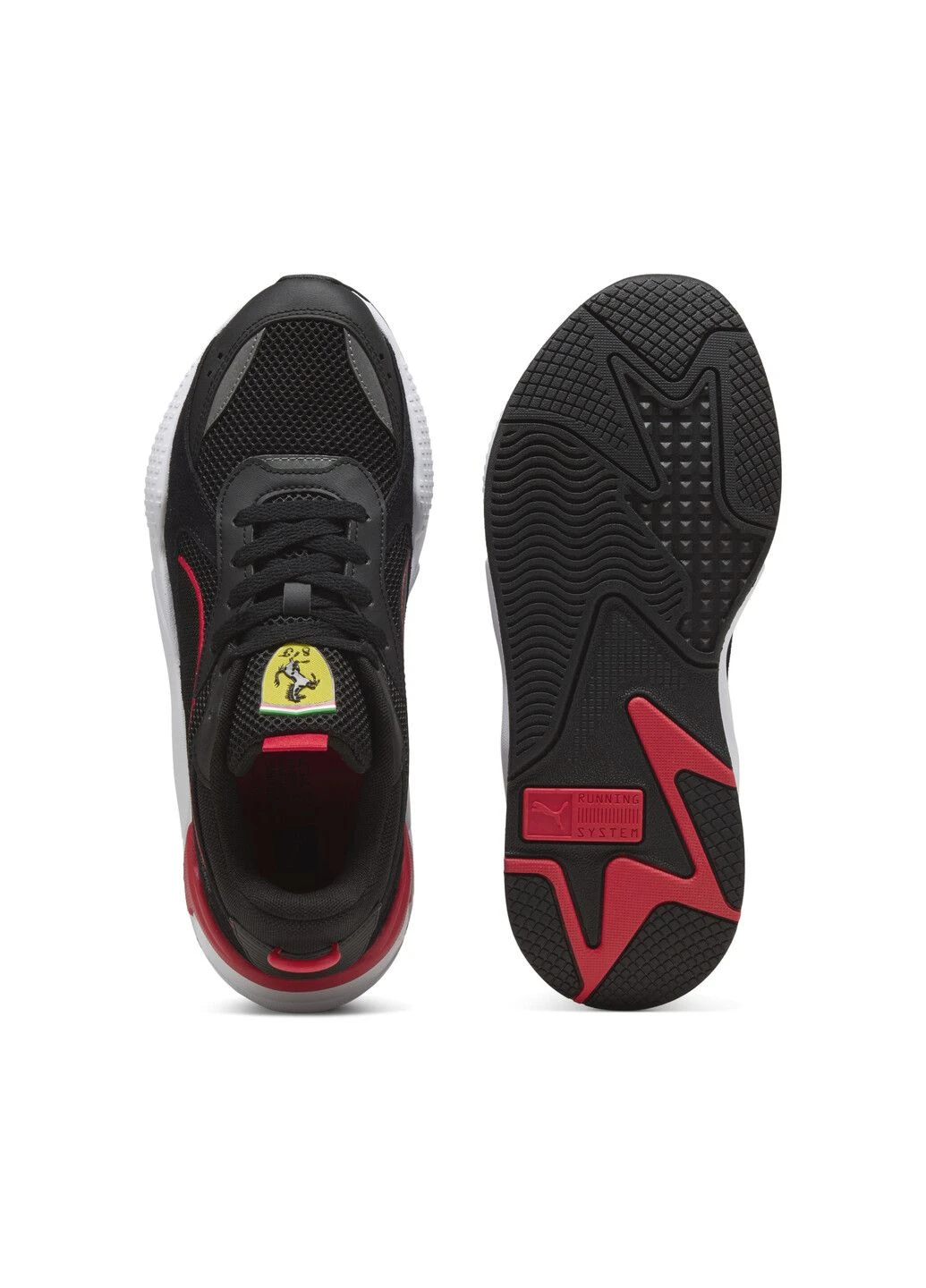 Чорні всесезонні кросівки scuderia ferrari rs-x sneakers Puma