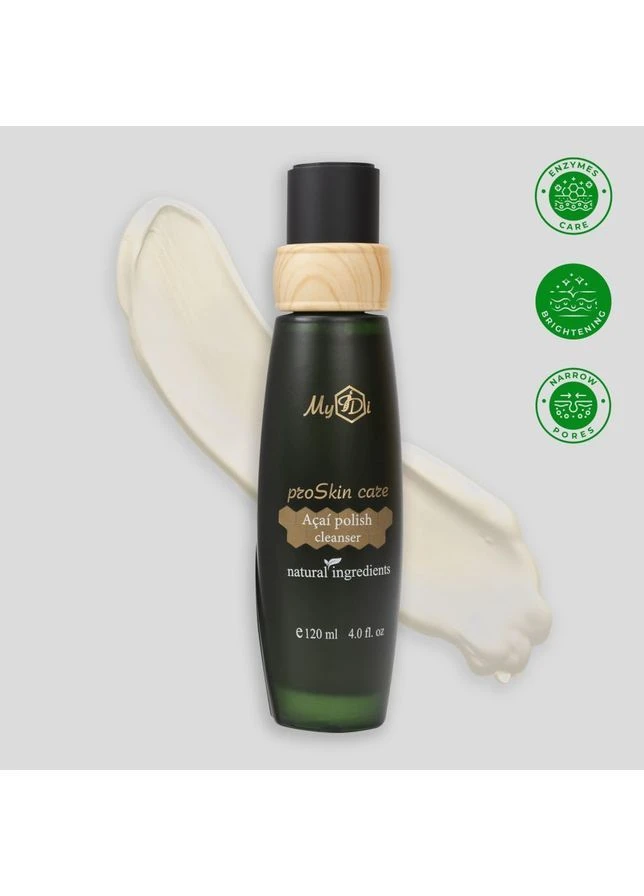 Очищаючий гель з АНА/ВНА/РНА кислотами 360° SOLUTION ACAI POLISH CLEANSER, 120 мл MyIDi (374004647)