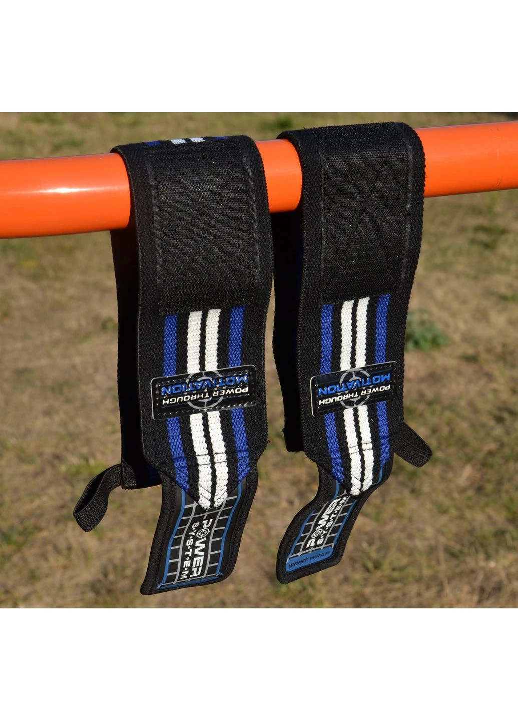 Кистьові бинти PS-3500 Wrist Wraps Blue/Black Power System (395307780)