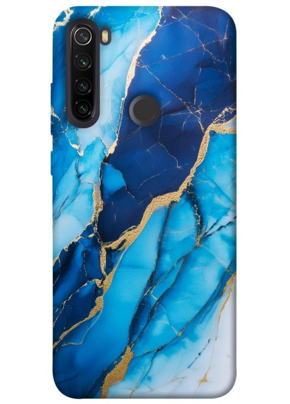 Чехол с принтом для Xiaomi Redmi Note 8T / для Ксяоми, сяоми, ксиоми редми ноте 8Т Blue marble No Brand (338607557)