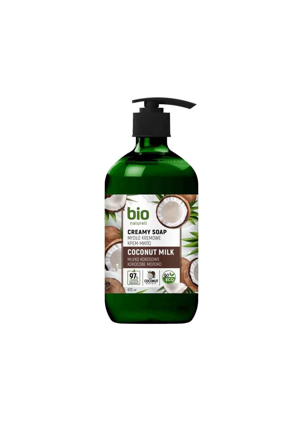 Крем-мило 473мл Naturell Кокосовое молоко Bio Naturell (357219011)