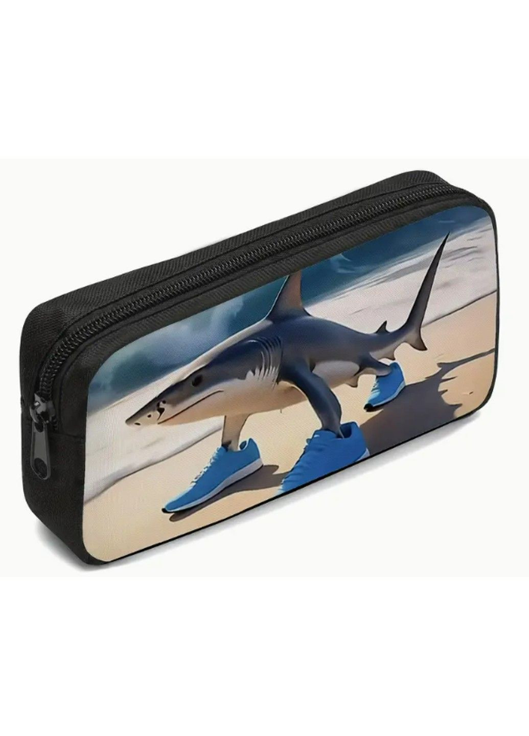 Детский нейлоновый школьный пенал акула Тралалело Тралала итальянские мемы No Brand (356506592)
