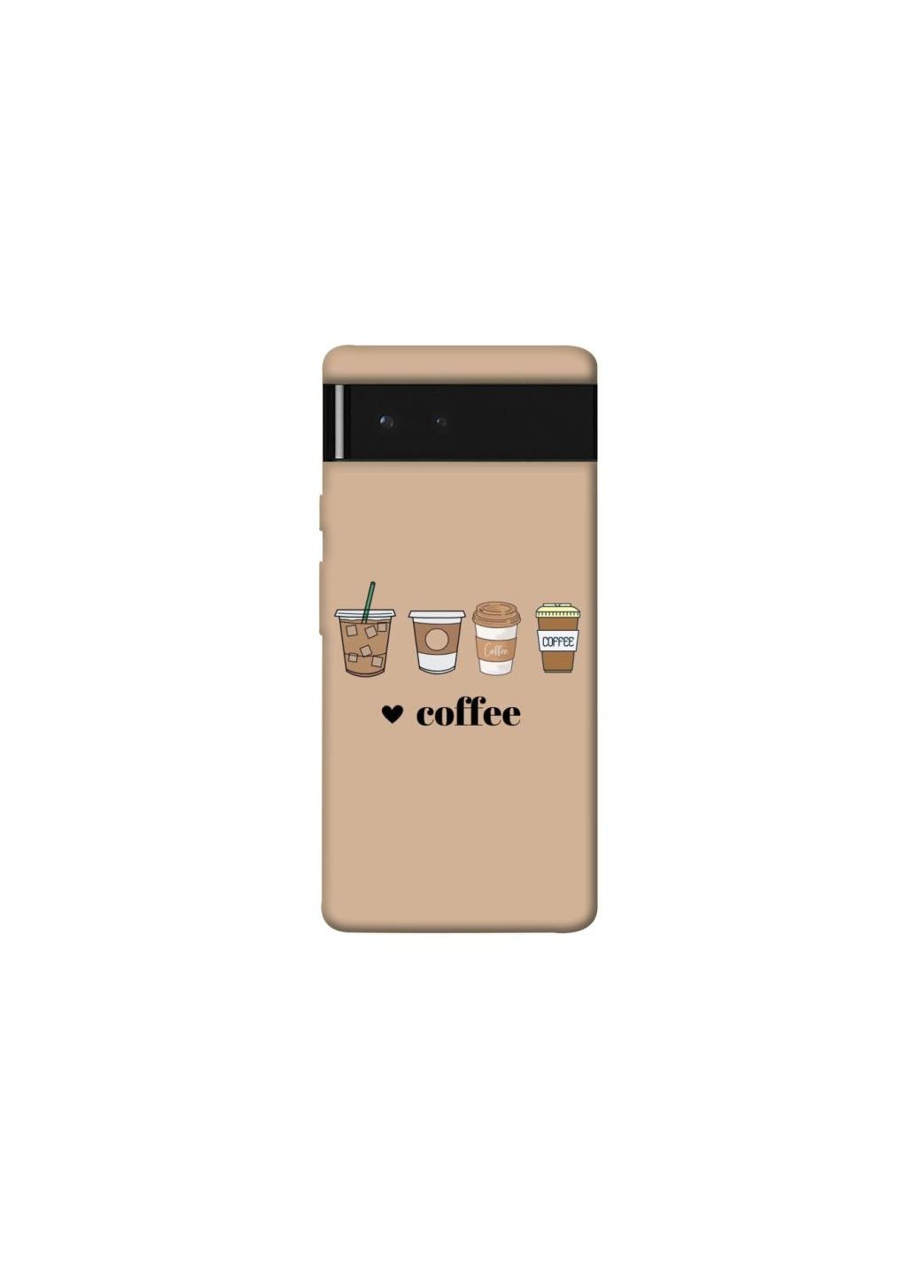 Чехол на Google Pixel 6 Your coffee Frontalka (355321788)