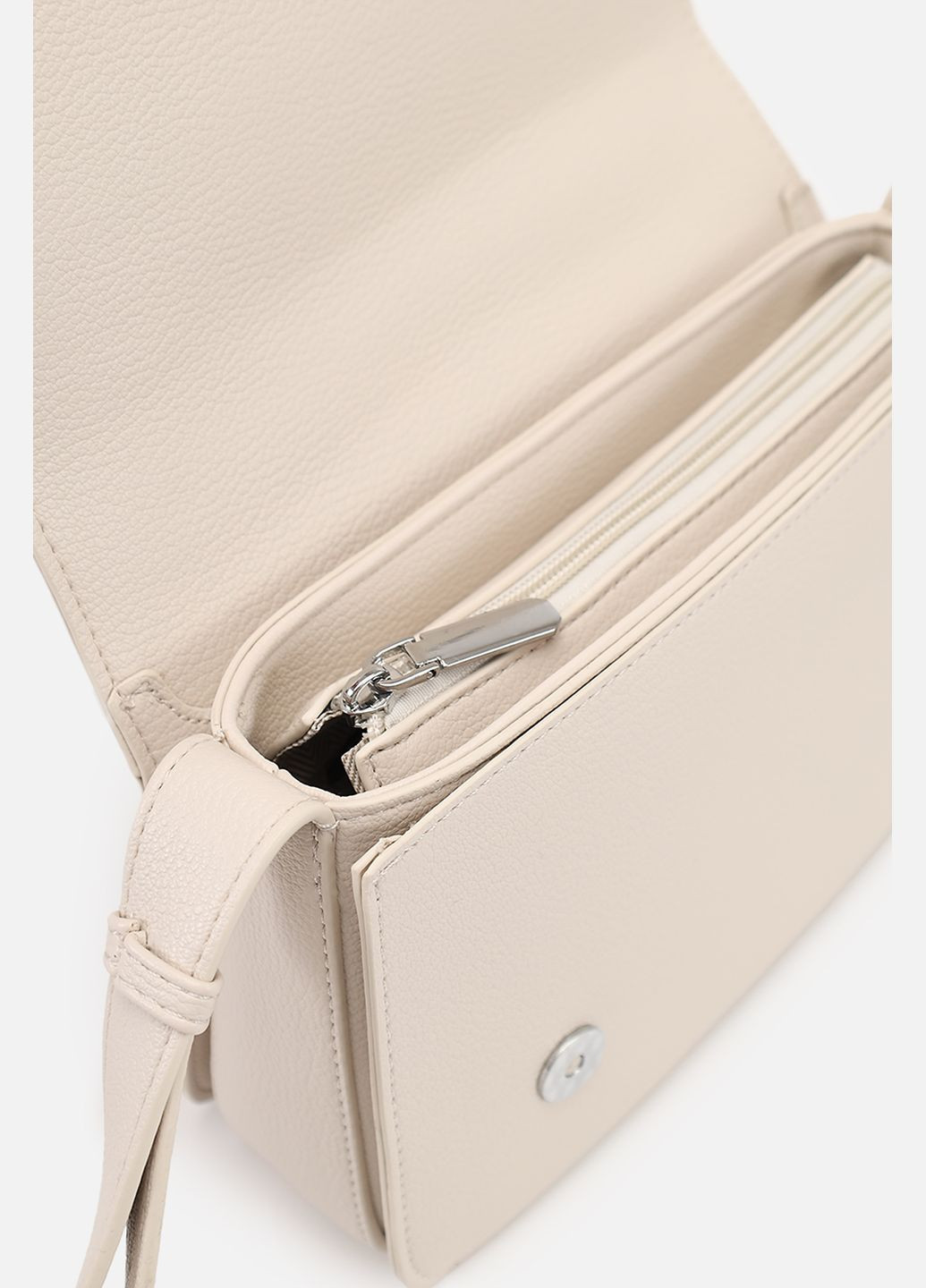 Сумка женская цвет молочный ЦБ-00267798 Johnny (332005790)