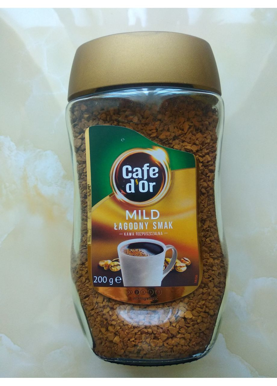 Кава розчинна Cafe D`or Mild 200 грам Cafe D'or (356671642)