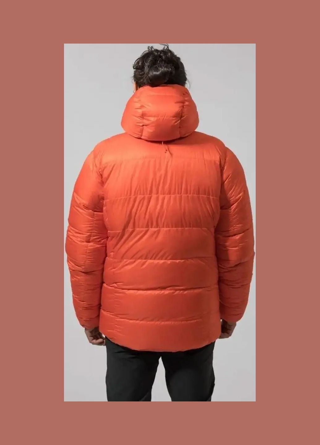 Оранжевая демисезонная куртка ontane alpine 850 down jacket firefly orange Montane
