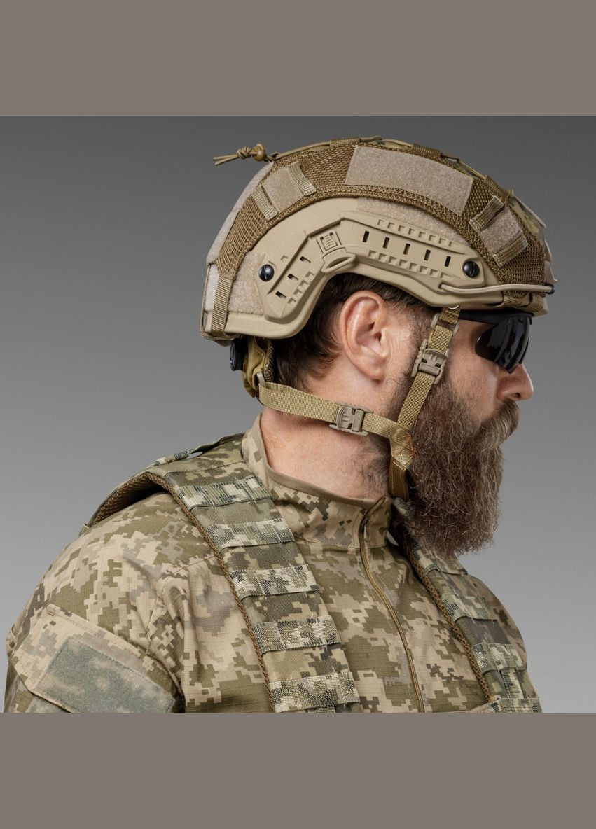 Маскировочный кавер на шлем (универсальный). Пиксель (мм-14). Размер Ukrarmor (333721918)