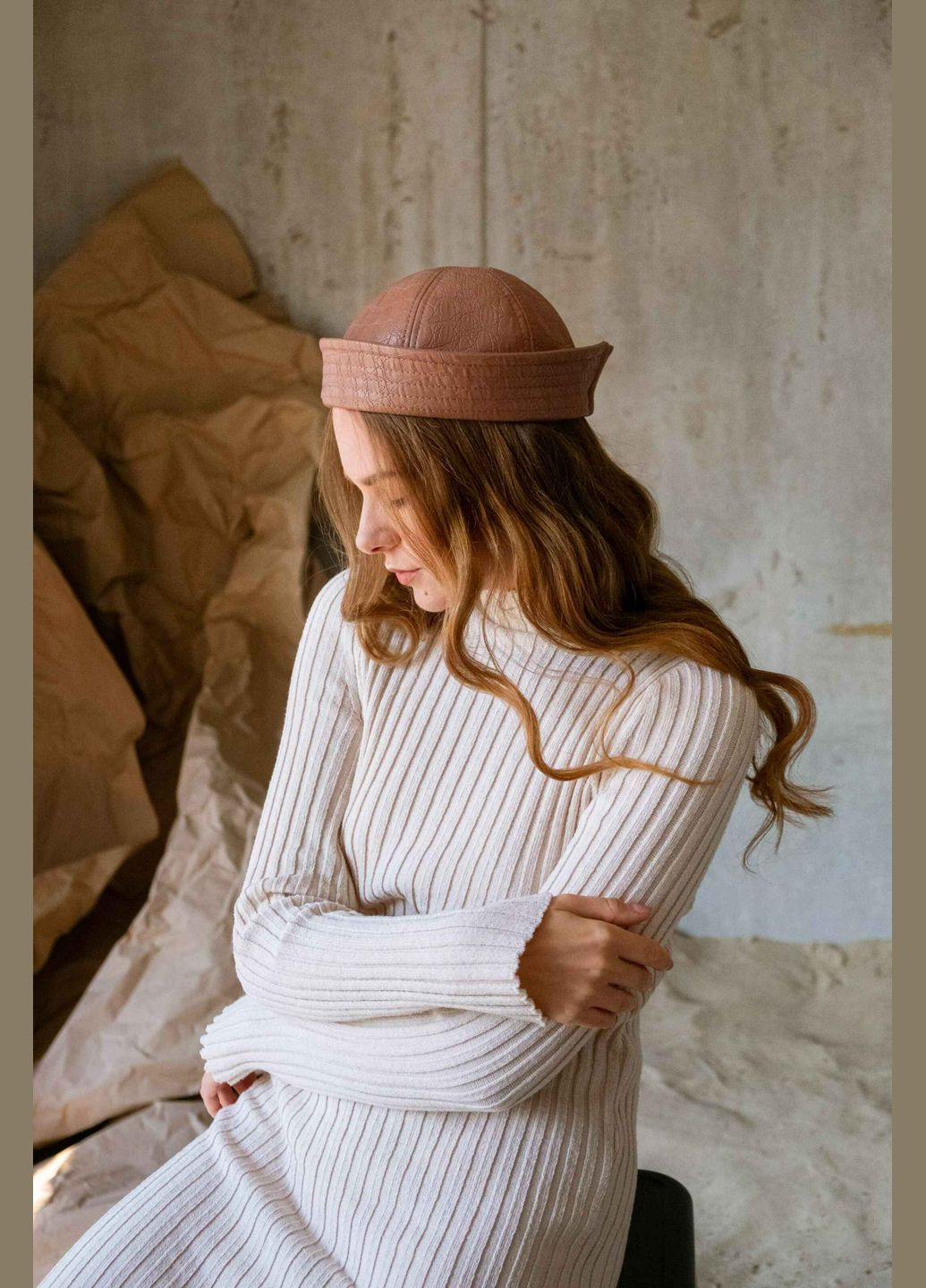 Преміум Морячка екошкіра пітон (Капучино) Kent&aver 13930 (311277440)