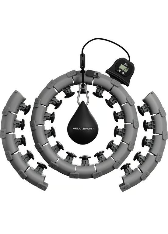 Хулахуп TX-020CHH масажний з обважнювачем та лічильником TREX Sport (361952741)