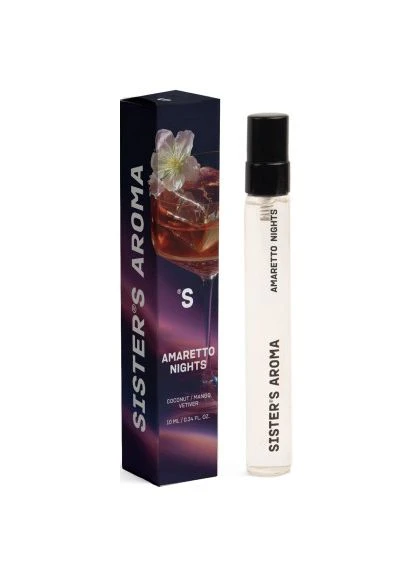 Парфумована вода Amaretto Nights Travel 10 мл (4820227785292) Sister's Aroma (397318695)