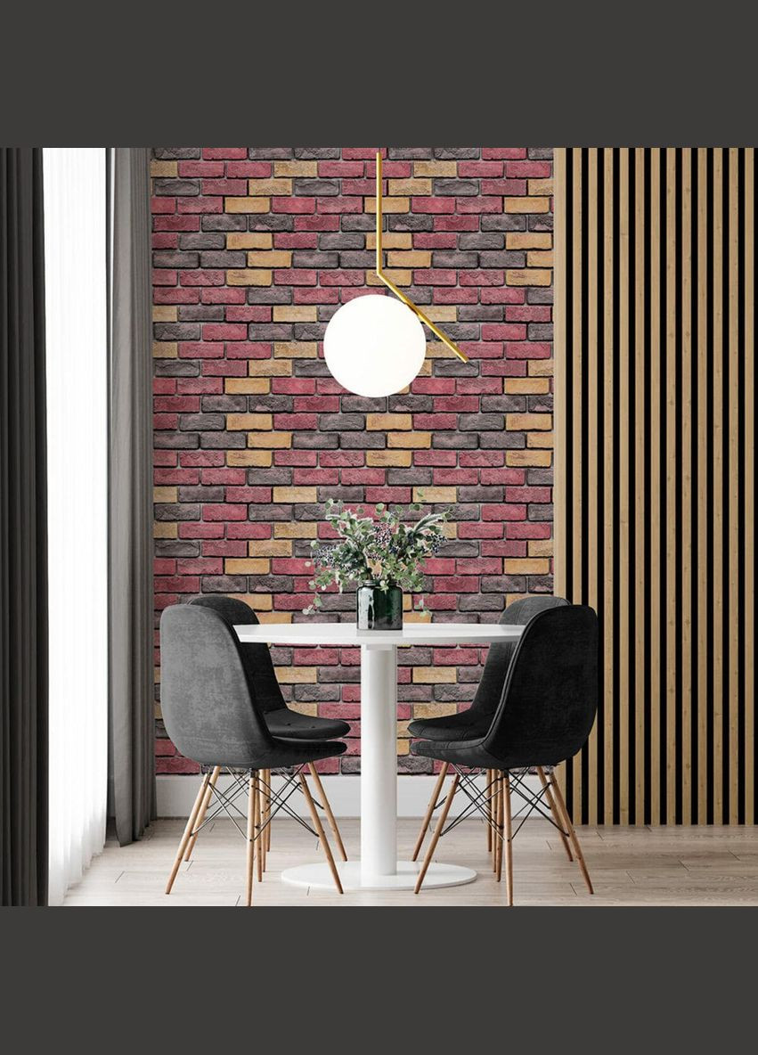 Самоклеящиеся обои красный екатериновлавский кирпич 2800*500*2мм (D) SW-00001944 Sticker Wall (339776090)