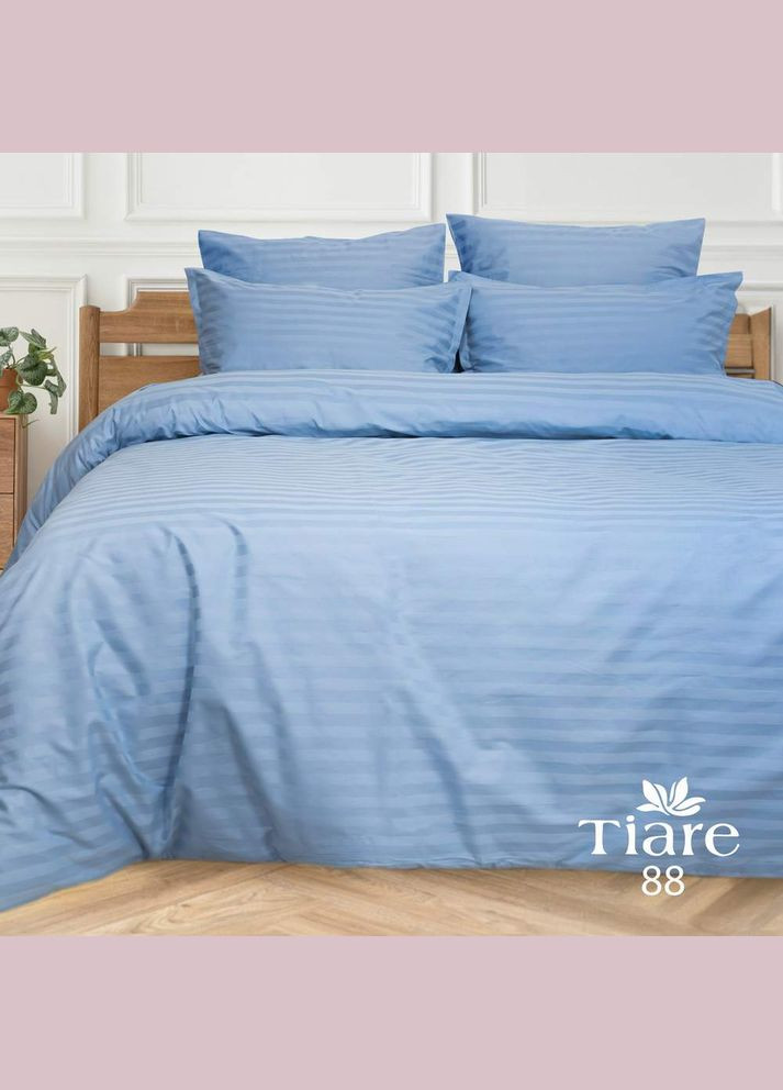 Комплект постельного белья евро сатин страйп 88 Tiare 88-ev (275069245)