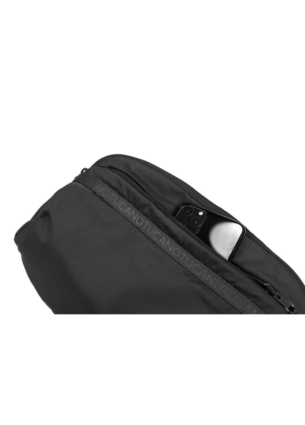 Сумка на пояс розкладна Let Me Out, чорна Tucano (315407237)