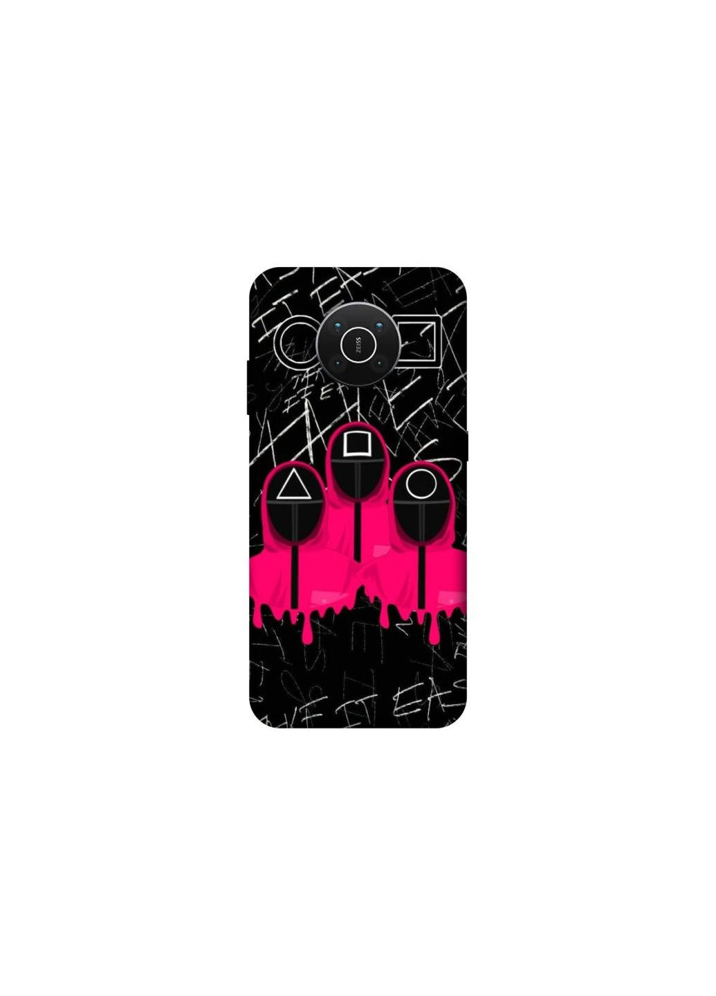 Чехол на Nokia X10 / X20 squid game v4 Frontalka (353693510)