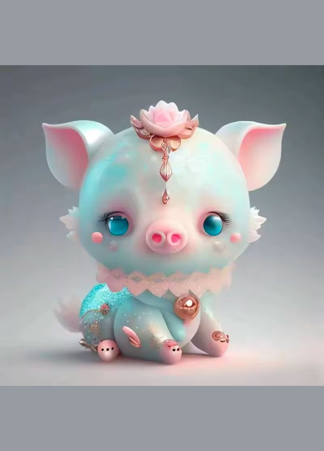 Акрилова 2D підвіска-брелок із зображенням символу року за Китайським гороскопом РІК СВИНІ No Brand (315599561)