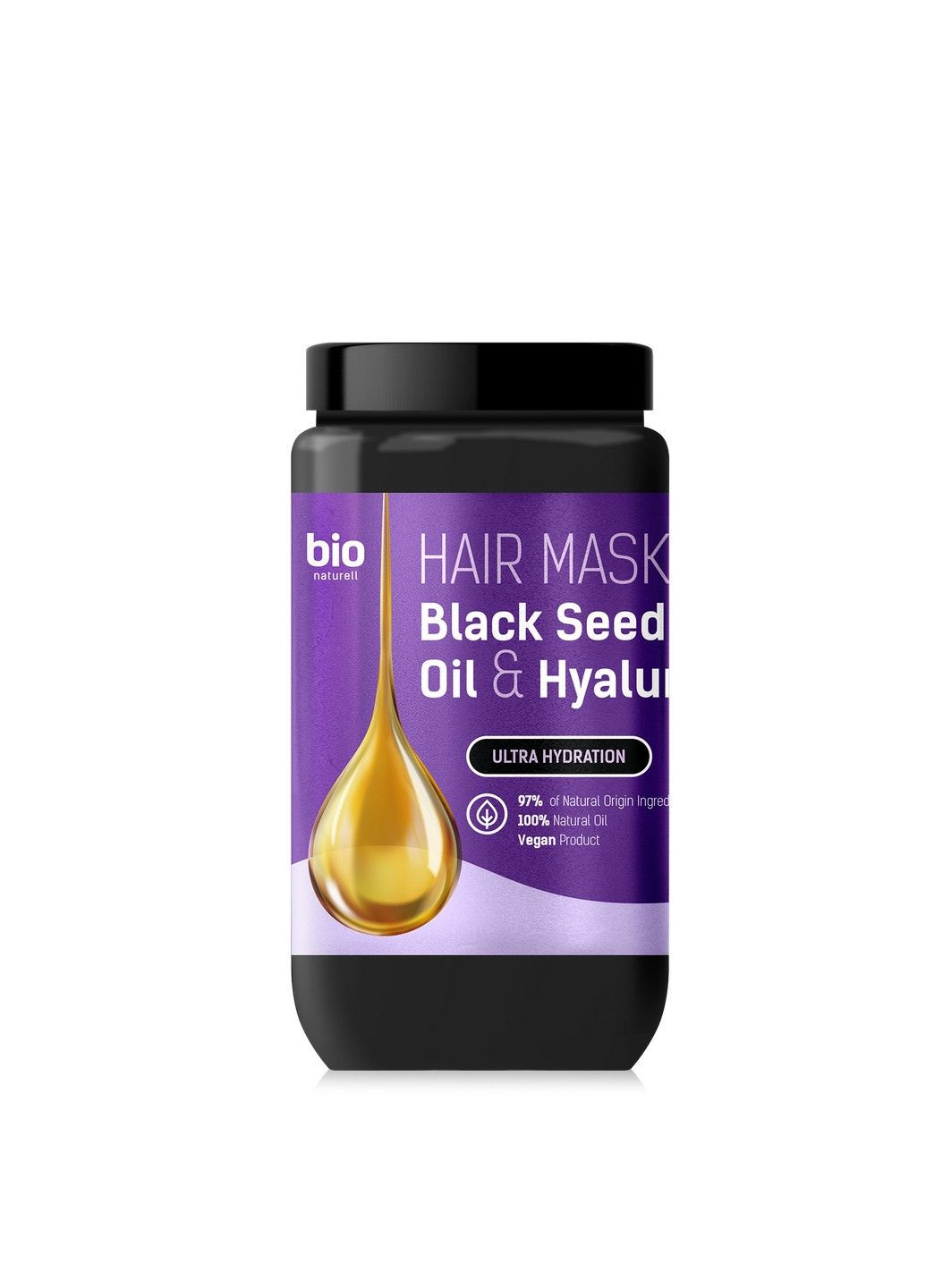 Маска для волос Black Seed Oil & Hyaluronic Acid 946 мл Bio Naturell (283017546)