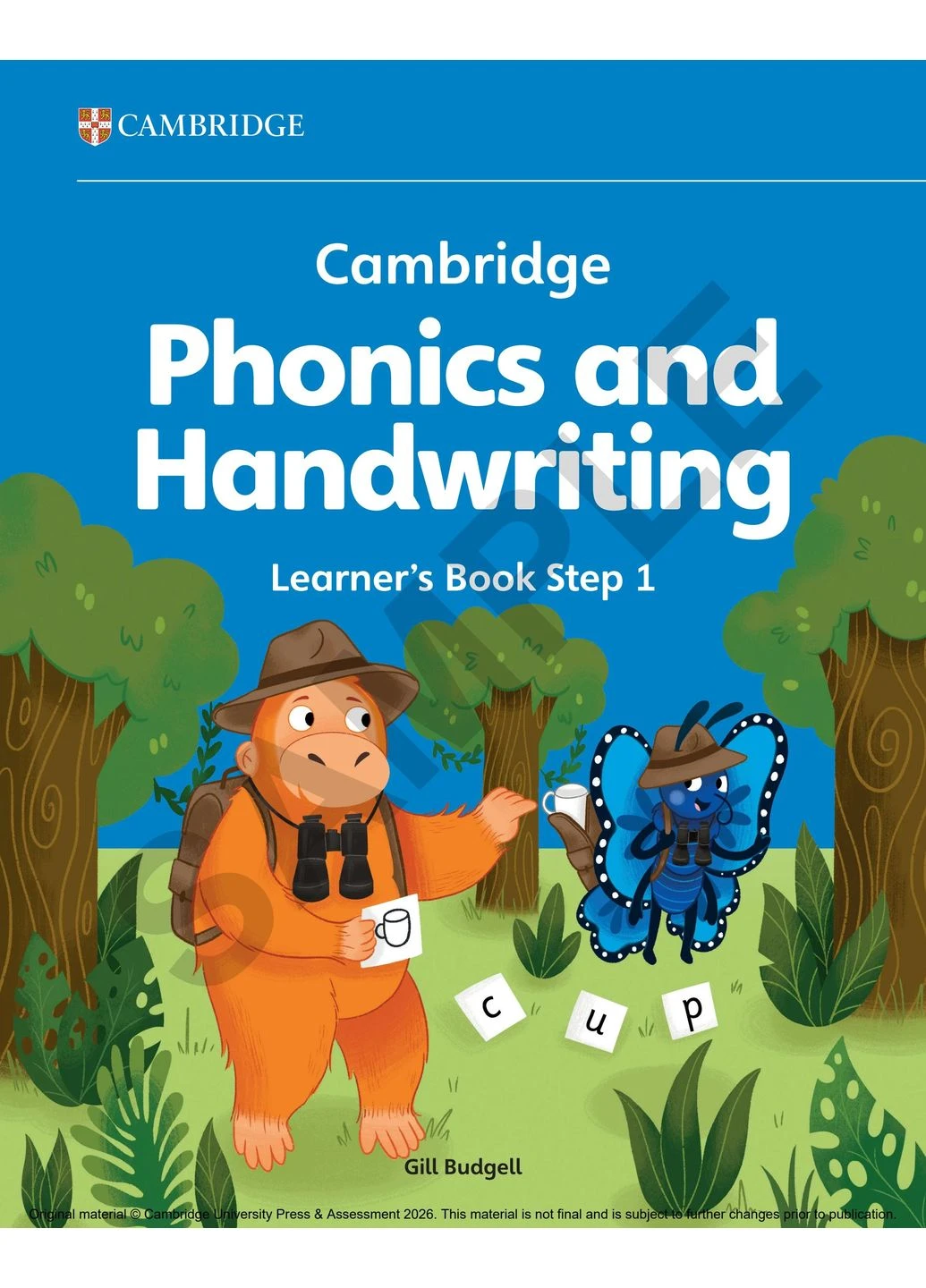 Cambridge Phonics and Handwriting Learner's Book. Step 1 Cambridge University Press (385997130)