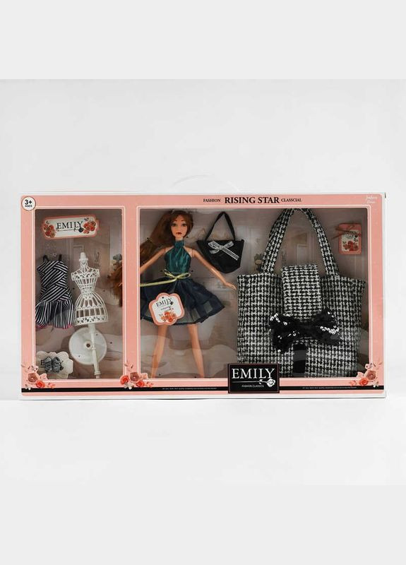 Лялька QJ 096 A (12) висота 30 см, аксесуари, сумочка для дівчинки, в коробці No Brand (324620014)
