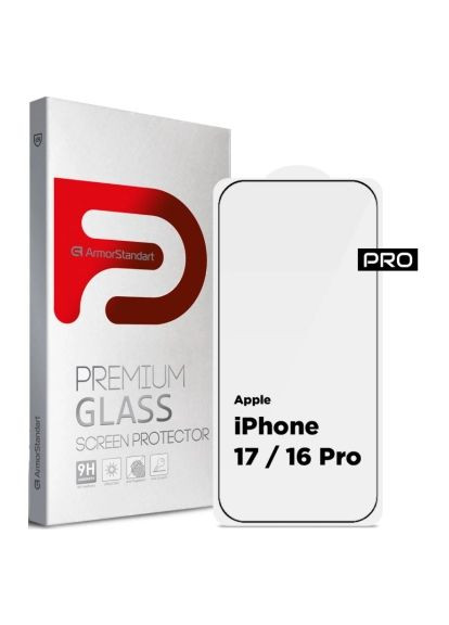 Стекло защитное Pro Apple iPhone 17/16 Pro (ARM86210) ArmorStandart Pro Apple iPhone 17 / 16 Pro (366694050)