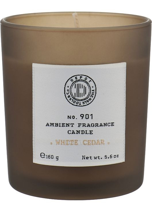 Ароматична свічка "Білий кедр" 901 Ambient Fragrance Candle White Cedar 160g (1003432-44402) Depot (368651874)