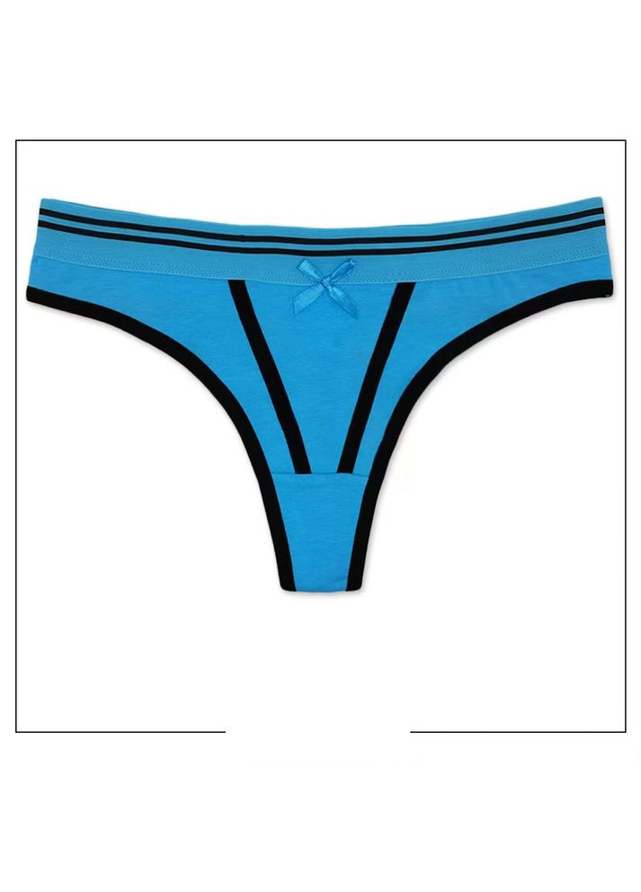 Женские трусики хлопчатобумажные Honey Fashion Accessories XS/S голубой (2-190) No Brand (313442745)