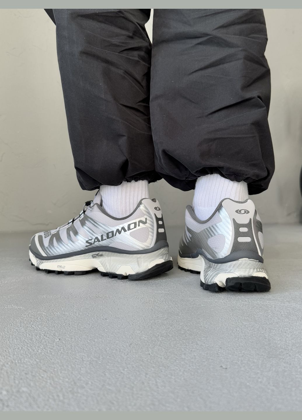 Срібні Осінні кросівки чоловічі salomon xt-4 advanced silver | саломон хт-4 срібні No Brand