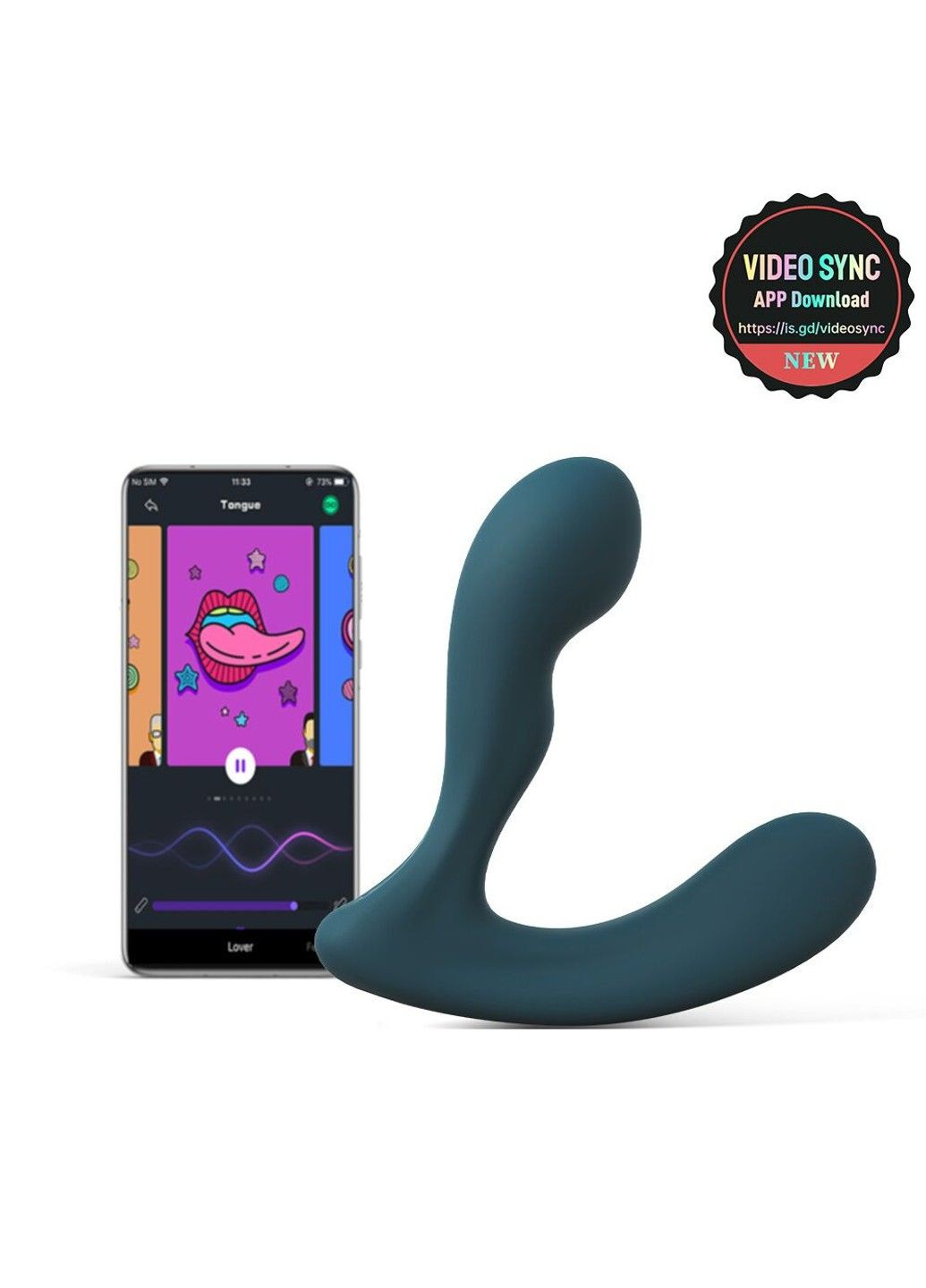 Смарт масажер простати Solstice X з масажем промежини зміною кута нахилу стовбура Magic Motion (298473879)