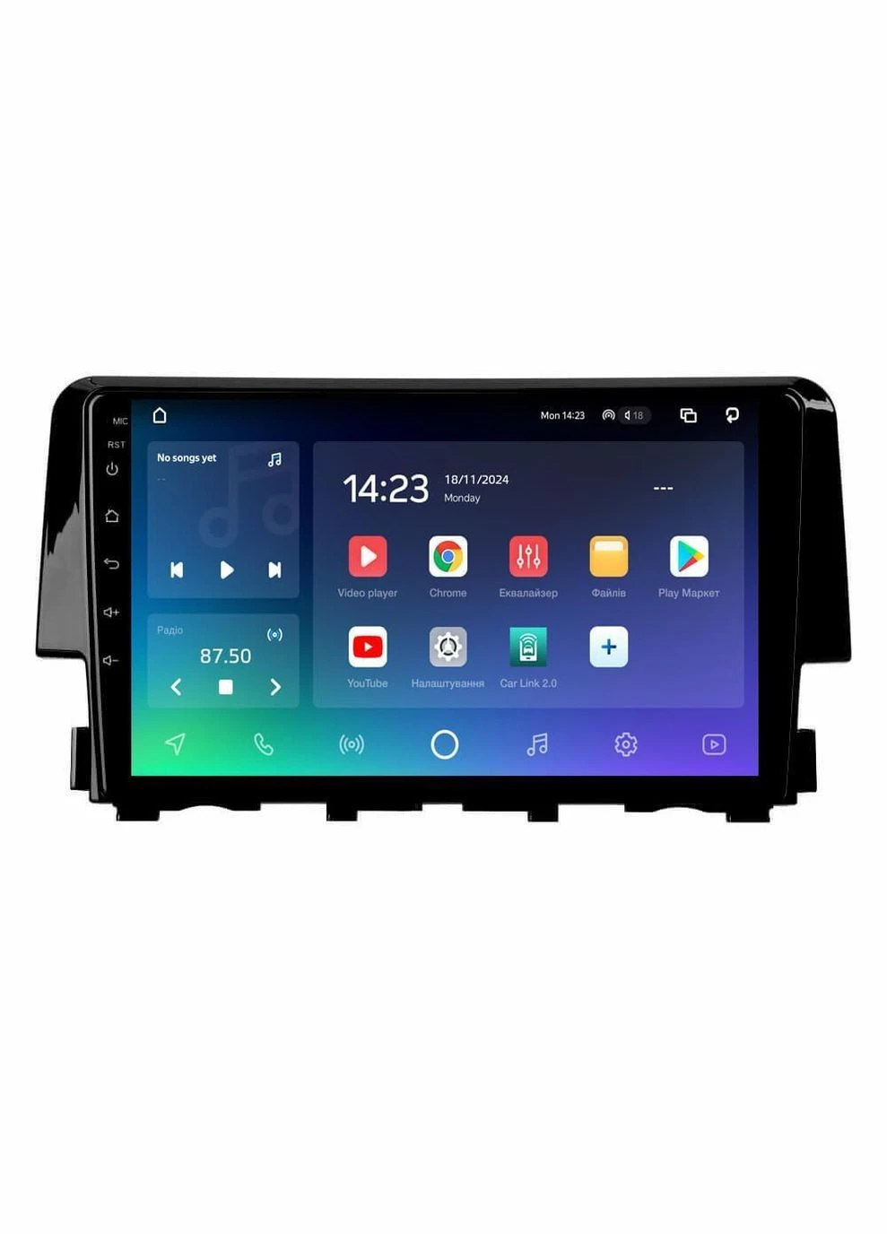 Штатная магнитола X9432 4+32 Gb 4G DSP Honda Civic 10 FC FK 2015-2020 9" Sigma (378898076)