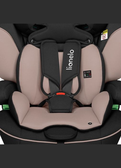Автокрісло Levi I-Size Beige Latte 9-36 кг 76-150 см () Lionelo LO-LEVI I-SIZE BEIGE LATTE (336329616)