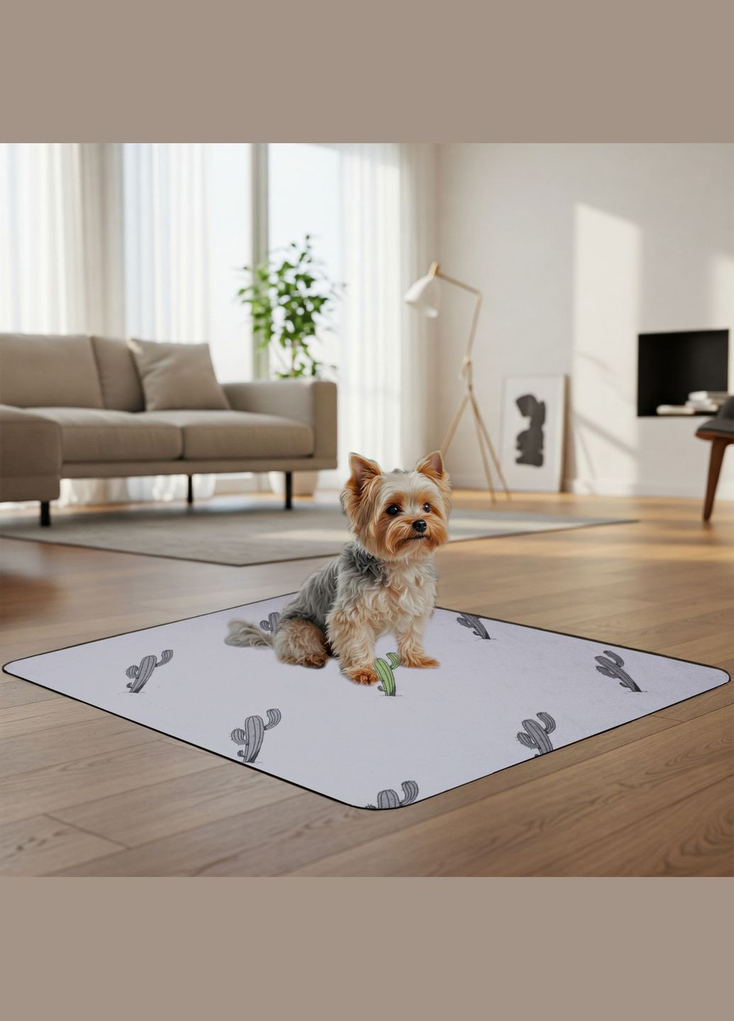 Многоразовая пеленка 40х60 см для собак антизапах 5004016 Giselle багаторазова пелюшка (330757904)