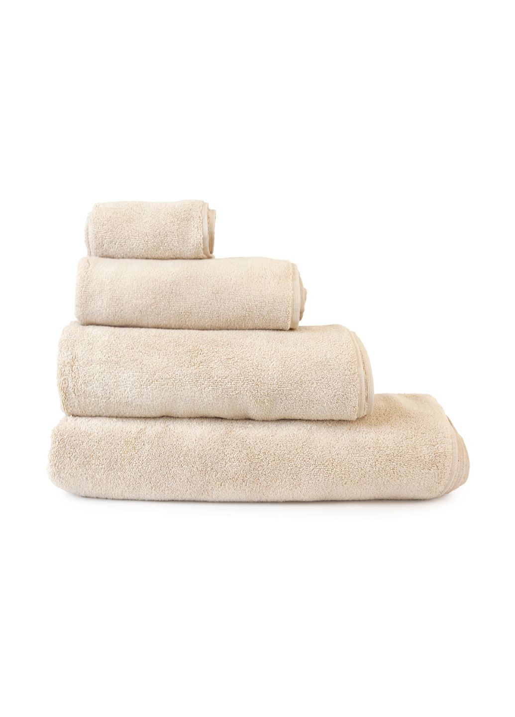 Рушник "Ніжність" 90x150 см MVM однотонний айворі