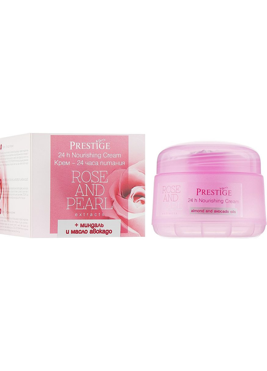 Крем для лица - Rose & Pearl 24h Nourishing Cream 50ml (243953-61764) Vip's Prestige (368737650)