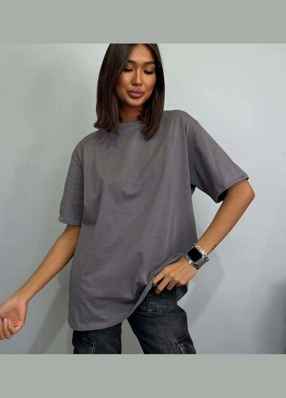 Женская футболка однотонная Україна - (331613819)