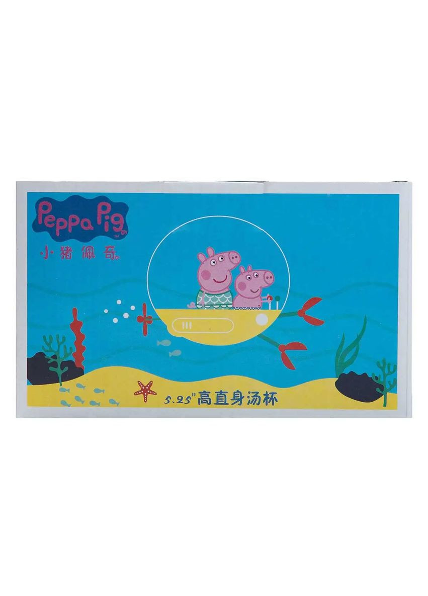 Миска для локшини керамічна Summer Time 770 мл з герметичною кришкою, блакитний Yiwu (322503823)