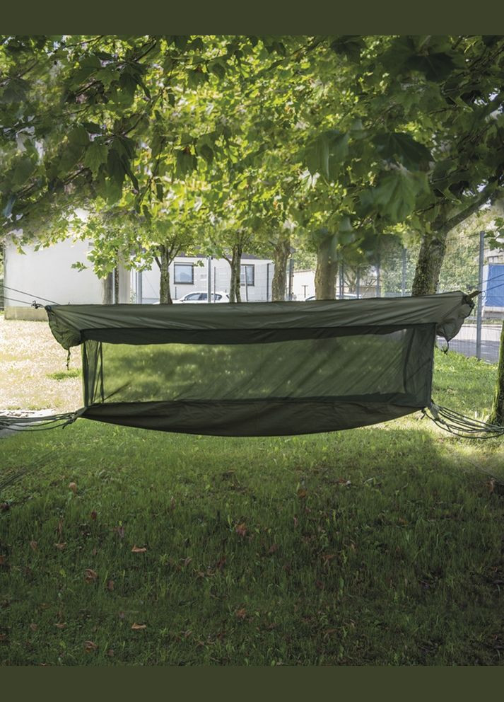 Гамак-намет з москітною сіткою Jungle Hammock CanvasOlive Mil-Tec (315879079)