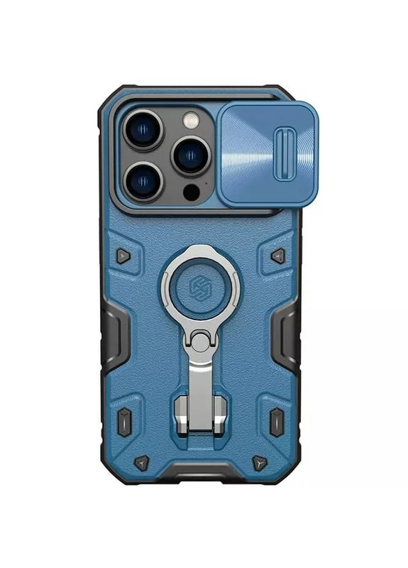 TPU+PC чехол CamShield Armor Pro no logo (шторка на камеру) для Apple iPhone 14 Pro (6.1") Nillkin (335073165)