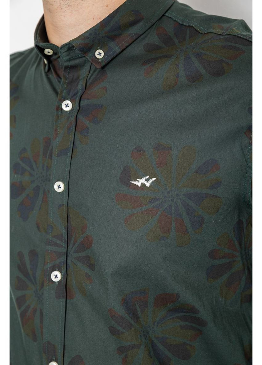 Темно-зеленая рубашка Ager